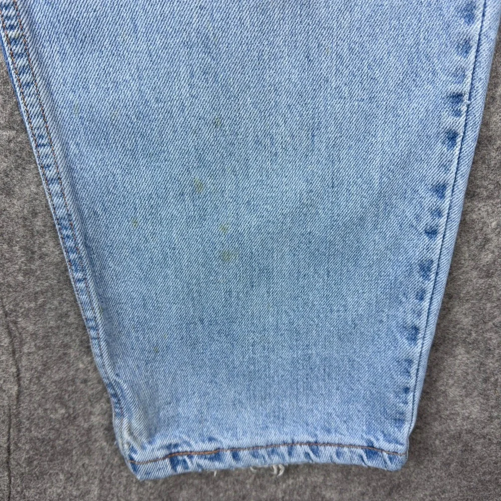 VTG Levi's Jeans Mens 34x30 Light Wash 550 Relaxed Fit‎ Tapered Leg Denim 90s
